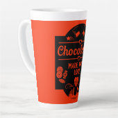 Tasse Latte Fabricant de chocolatier (Angle gauche)