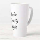 Tasse Latte Fabriqué en latte droite (Angle droit)