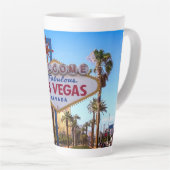 Tasse Latte Fabrique Las Vegas Nevada (Angle droit)