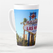 Tasse Latte Fabrique Las Vegas Nevada (Angle gauche)