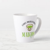 Tasse Latte Facilement Distrait Par Matcha (Angle droit)