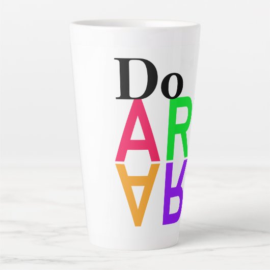 TASSE LATTE FAIRE "ART" (Devant)