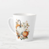 Tasse Latte Fall Pumkins (Angle gauche)