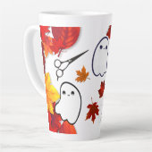 Tasse Latte Fall quitte coiffeur cadeau (Angle gauche)