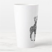 Tasse Latte Famille Giraffe (Devant)