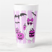 Tasse Latte Fantôme de mode (Devant)