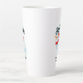Tasse Latte Farer Snowman Comment Les Snowflakes Sont Vraiment (Devant)