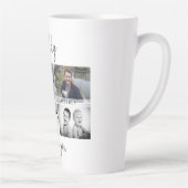 Tasse Latte Father with Kids and Family Dad Photo Collage (Droite)