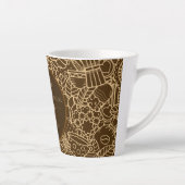 Tasse Latte Fathers Day, Daddy and Coffee,Best Daddy Ever (Droite)