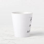 Tasse Latte Fatigué comme mère (Devant)