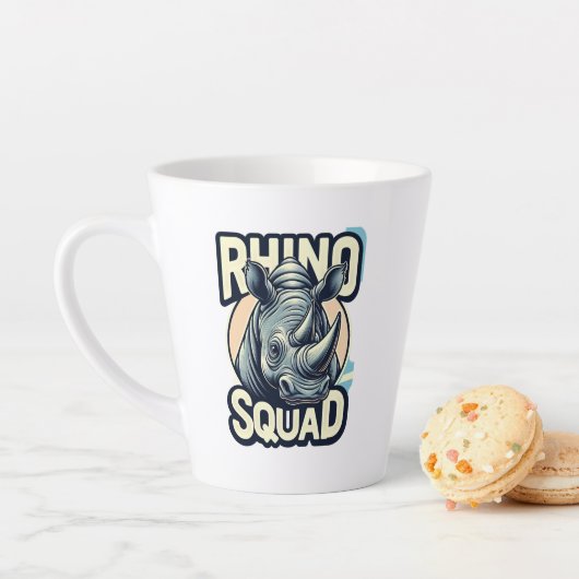 Tasse Latte Faune (En situation)