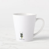 Tasse Latte Favoris d'été tendance | Illustration aquarelle (Droite)