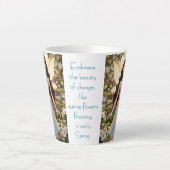 Tasse Latte Fée de la Fleur de Coing (Devant)