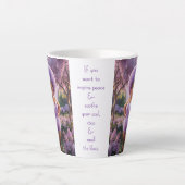 Tasse Latte Fée de lilas (Devant)