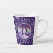 Tasse Latte Fée de pluie violette (Droite)