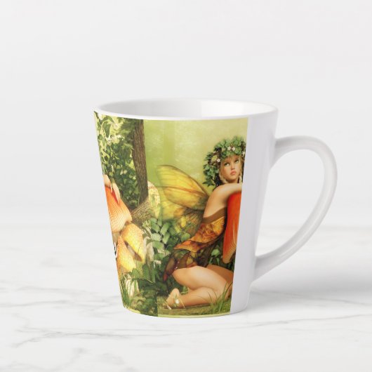 Tasse Latte Fée des champignons Thunder_Cove (Droite)
