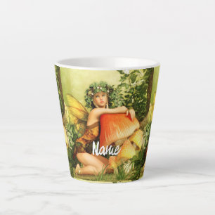 Tasse Latte Fée des champignons Thunder_Cove