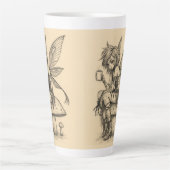 Tasse Latte Fée du café (Devant)