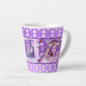 Tasse Latte Fée du soleil pourpre (Angle droit)