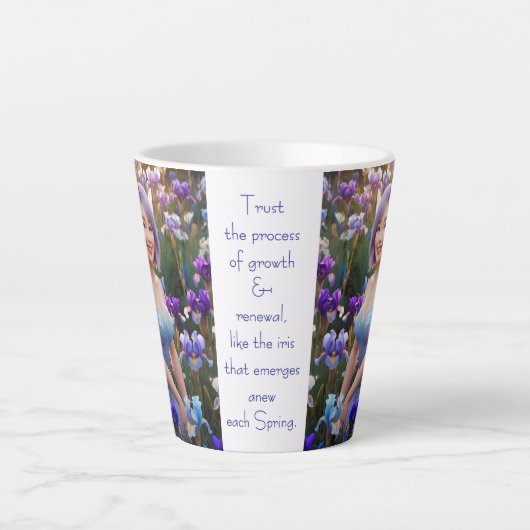 Tasse Latte Fée Iris (Devant)