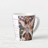 Tasse Latte Fée Magnolia  (Angle droit)