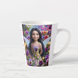 Tasse Latte Fée Pensée