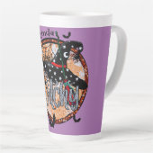 Tasse Latte Feeling Kinda Witchy - Casquette de sorcière Hallo (Angle droit)