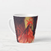 Tasse Latte Fées d'été (Angle gauche)