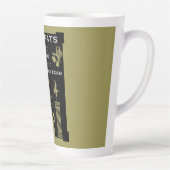 Tasse Latte Félicitations à Modern Dance (Droite)