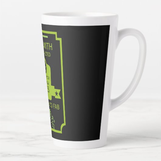 Tasse Latte Félicitations pour perte de poids (Droite)