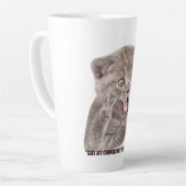 Tasse Latte félin (Angle gauche)