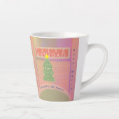 Tasse Latte "Feliz navidad" Paix et Bonne Année (Droite)