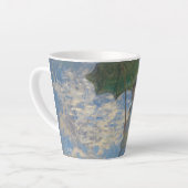 Tasse Latte Femme avec parasol - Madame Monet et son fils (Angle gauche)