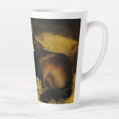 Tasse Latte Femme et Cheval (Droite)