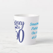 Tasse Latte Femmes Rabbis briser les barrières pendant 50 ans (Devant)