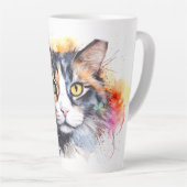 Tasse Latte Feral Calico #87 (Angle droit)