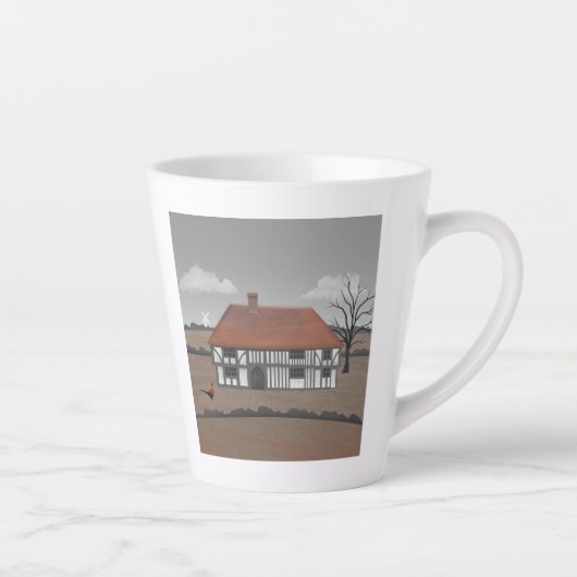 Tasse Latte Ferme aux faisans (Droite)