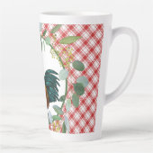 Tasse Latte Ferme Eucalyptus Wreath & Rooster (Droite)
