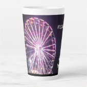 Tasse Latte Ferris Wheels Florida Fun Times (Devant)