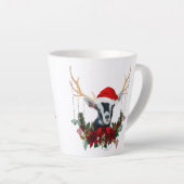Tasse Latte Festif Noël goat alpin enfant (Angle droit)