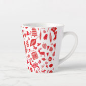 Tasse Latte Festival de Noël scandinave (Droite)