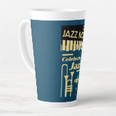 Tasse Latte Festival Et Concerts De Jazz (Angle gauche)