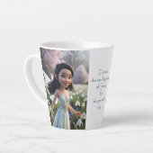 Tasse Latte Fête de neige (Angle gauche)