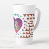 Tasse Latte Fête des mères de HappBee (Angle droit)