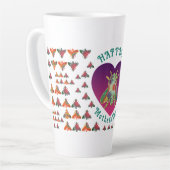 Tasse Latte Fête des mères de HappBee (Angle gauche)