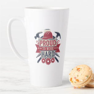 Tasse Latte Fête du Travail