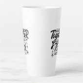 Tasse Latte fête le 70e anniversaire (Devant)