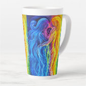 Tasse Latte Feu et eau (Angle droit)