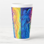 Tasse Latte Feu et eau (Devant)