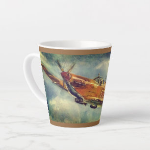 Tasse Latte Feu Spitfire